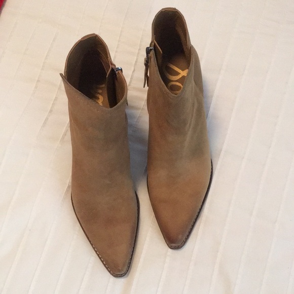 Sam Edelman suede booties - Picture 3 of 7